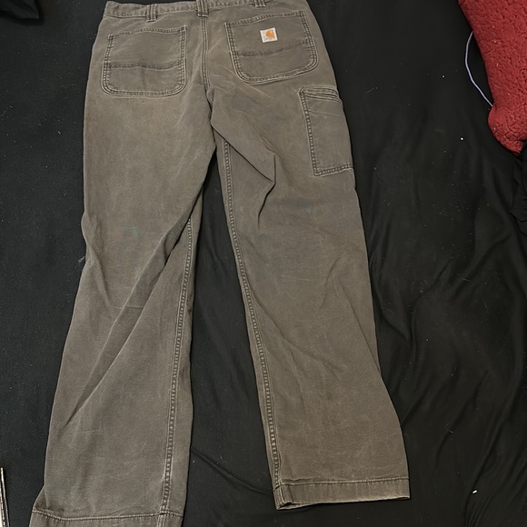 Men’s Carhartt 34x34 rugged flex relaxed fit canvas work pant! - Picture 3 of 3